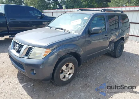 2010 Nissan Pathfinder S Fe из США, поврежденный, VIN 5N1AR1NN2AC601846
